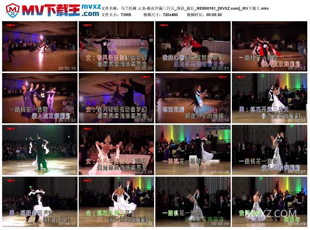 乌兰托娅 云龙-桃花开满三月天_国语_流行_MEB00161